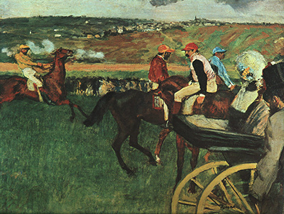 At the Races Edgar Degas